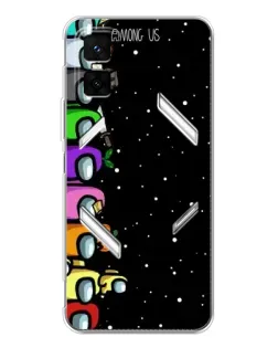Чехол для Infinix GT 30 Pro с картинкой «Команда Among Us» Чехол для Infinix GT 30 Pro с картинкой «Команда Among Us»