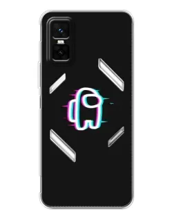 Чехол для Infinix GT 30 Pro с картинкой «Among Us неон» Чехол для Infinix GT 30 Pro с картинкой «Among Us неон»