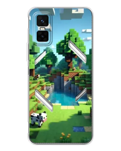 Чехол для Infinix GT 30 Pro с картинкой «Minecraft летний день» Чехол для Infinix GT 30 Pro с картинкой «Minecraft летний день»