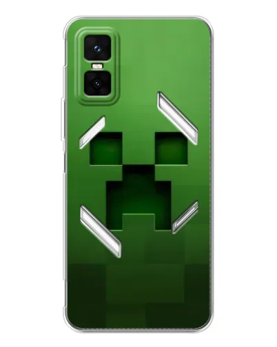 Чехол для Infinix GT 30 Pro с картинкой «Крипер микро-дизайн» Чехол для Infinix GT 30 Pro с картинкой «Крипер микро-дизайн»