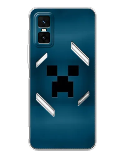 Чехол для Infinix GT 30 Pro с картинкой «Крипер текстура» Чехол для Infinix GT 30 Pro с картинкой «Крипер текстура»