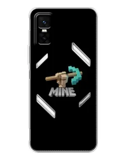 Чехол для Infinix GT 30 Pro с картинкой «Алмазная кирка»