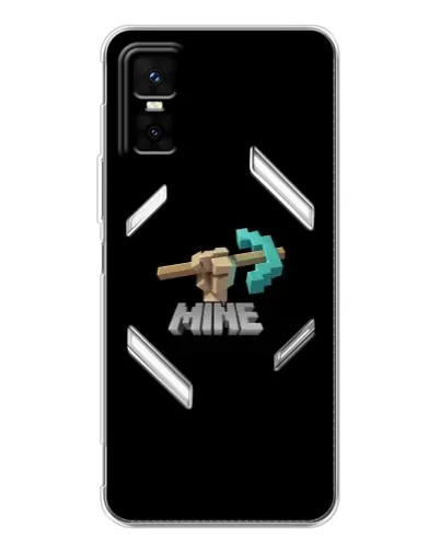Чехол для Infinix GT 30 Pro с картинкой «Алмазная кирка» Чехол для Infinix GT 30 Pro с картинкой «Алмазная кирка»