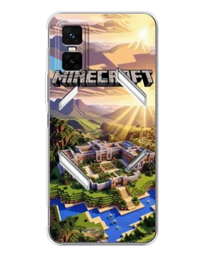 Чехол для Infinix GT 30 Pro с картинкой «Minecraft панорама» Чехол для Infinix GT 30 Pro с картинкой «Minecraft панорама»