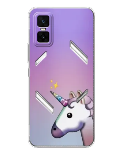Чехол для Infinix GT 30 Pro с картинкой «Единорог градиент» Чехол для Infinix GT 30 Pro с картинкой «Единорог градиент»