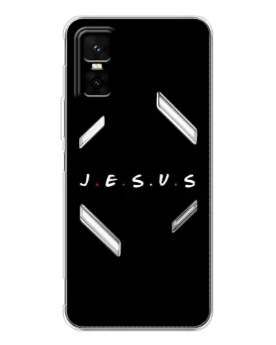 Чехол для Infinix GT 30 Pro с картинкой «Точки веры J.E.S.U.S.» Чехол для Infinix GT 30 Pro с картинкой «Точки веры J.E.S.U.S.»
