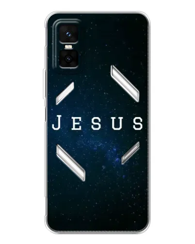 Чехол для Infinix GT 30 Pro с картинкой «Звездное небо Jesus» Чехол для Infinix GT 30 Pro с картинкой «Звездное небо Jesus»