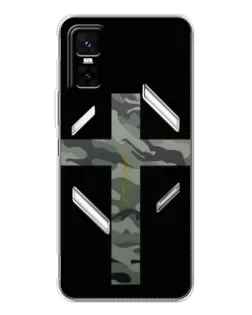 Чехол для Infinix GT 30 Pro с картинкой «Милитари Крест»