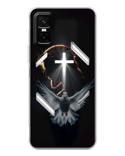 Чехол для Infinix GT 30 Pro с картинкой «Голубь и Свет» Чехол для Infinix GT 30 Pro с картинкой «Голубь и Свет»