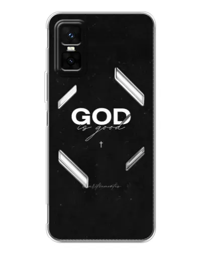 Чехол для Infinix GT 30 Pro с картинкой «GOD — Бог над всем» Чехол для Infinix GT 30 Pro с картинкой «GOD — Бог над всем»