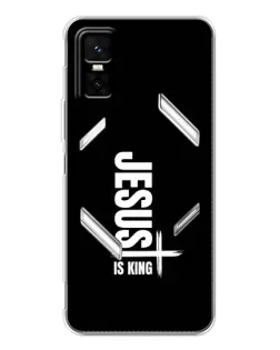 Чехол для Infinix GT 30 Pro с картинкой «Вертикаль веры Jesus»