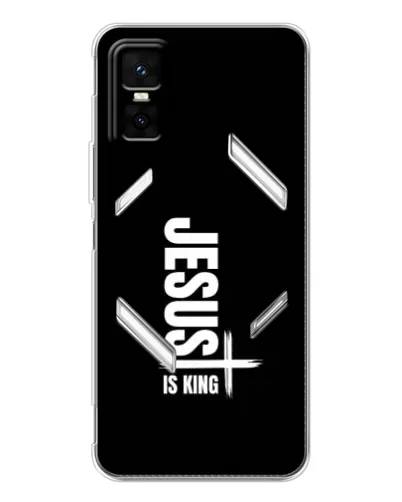 Чехол для Infinix GT 30 Pro с картинкой «Вертикаль веры Jesus» Чехол для Infinix GT 30 Pro с картинкой «Вертикаль веры Jesus»