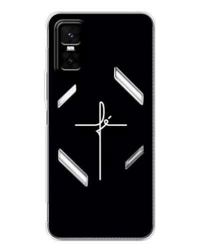 Чехол для Infinix GT 30 Pro с картинкой «Тонкий крест» Чехол для Infinix GT 30 Pro с картинкой «Тонкий крест»
