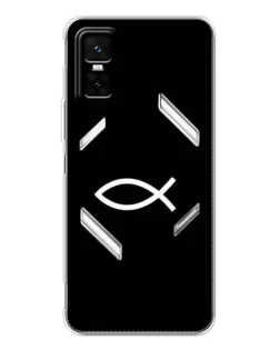 Чехол для Infinix GT 30 Pro с картинкой «Символ рыбы Jesus»