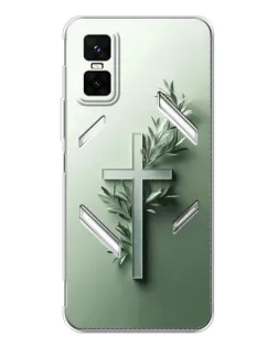 Чехол для Infinix GT 30 Pro с картинкой «Оливковая ветвь»