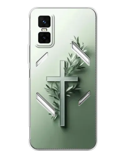 Чехол для Infinix GT 30 Pro с картинкой «Оливковая ветвь» Чехол для Infinix GT 30 Pro с картинкой «Оливковая ветвь»