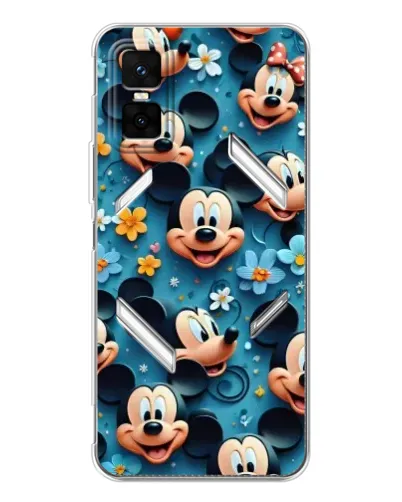Чехол для Infinix GT 30 Pro с картинкой «Паттерн Микки и Минни» Чехол для Infinix GT 30 Pro с картинкой «Паттерн Микки и Минни»