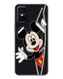 Чехол для Infinix GT 30 Pro с картинкой «Микки раздвигает стены»