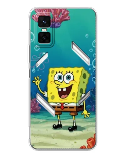 Чехол для Infinix GT 30 Pro с картинкой «Подводный привет» Чехол для Infinix GT 30 Pro с картинкой «Подводный привет»