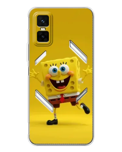 Чехол для Infinix GT 30 Pro с картинкой «Позитивный Губка Боб» Чехол для Infinix GT 30 Pro с картинкой «Позитивный Губка Боб»