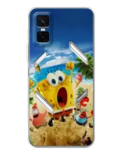 Чехол для Infinix GT 30 Pro с картинкой «Развлечения на пляже»