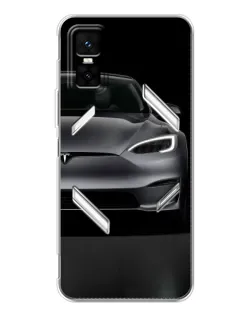Чехол для Infinix GT 30 Pro с картинкой «Tesla Model S Look»