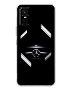 Чехол для Infinix GT 30 Pro с картинкой «Mercedes — абстрактные линии» Чехол для Infinix GT 30 Pro с картинкой «Mercedes — абстрактные линии»
