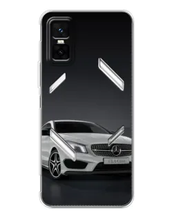 Чехол для Infinix GT 30 Pro с картинкой «Mercedes AMG GT Silver» Чехол для Infinix GT 30 Pro с картинкой «Mercedes AMG GT Silver»