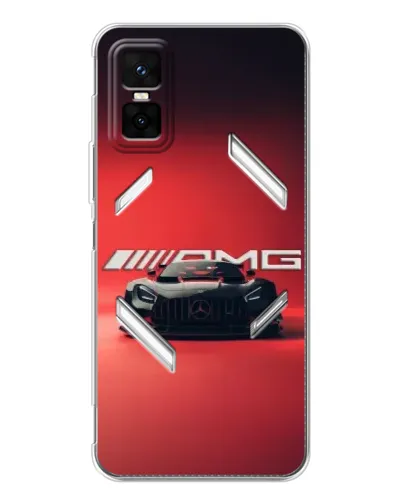 Чехол для Infinix GT 30 Pro с картинкой «Mercedes AMG — красная линия» Чехол для Infinix GT 30 Pro с картинкой «Mercedes AMG — красная линия»