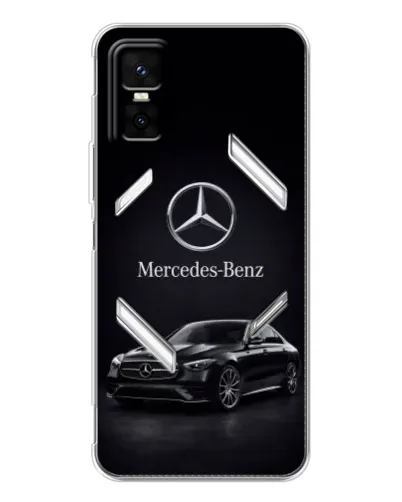 Чехол для Infinix GT 30 Pro с картинкой «Mercedes — решетка радиатора» Чехол для Infinix GT 30 Pro с картинкой «Mercedes — решетка радиатора»