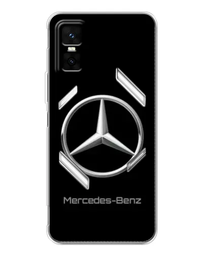 Чехол для Infinix GT 30 Pro с картинкой «Mercedes Silver Logo» Чехол для Infinix GT 30 Pro с картинкой «Mercedes Silver Logo»