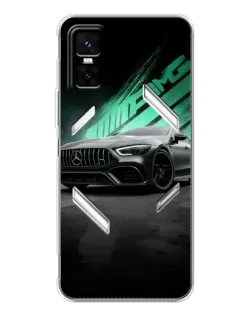 Чехол для Infinix GT 30 Pro с картинкой «Темный Mercedes AMG»