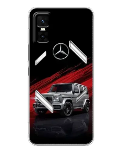 Чехол для Infinix GT 30 Pro с картинкой «Mercedes G-Class красный» Чехол для Infinix GT 30 Pro с картинкой «Mercedes G-Class красный»
