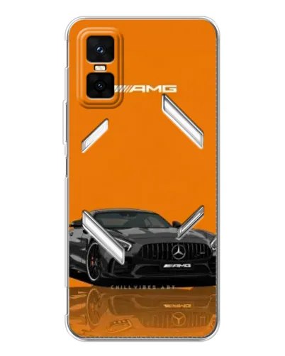 Чехол для Infinix GT 30 Pro с картинкой «Оранжевый Mercedes AMG» Чехол для Infinix GT 30 Pro с картинкой «Оранжевый Mercedes AMG»
