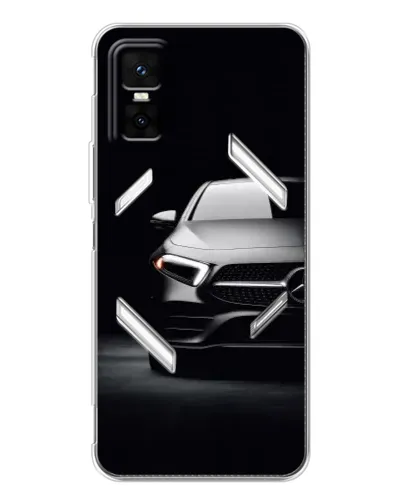 Чехол для Infinix GT 30 Pro с картинкой «Свет фар Mercedes» Чехол для Infinix GT 30 Pro с картинкой «Свет фар Mercedes»
