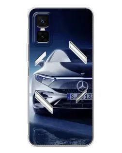 Чехол для Infinix GT 30 Pro с картинкой «Mercedes EQ — будущее»