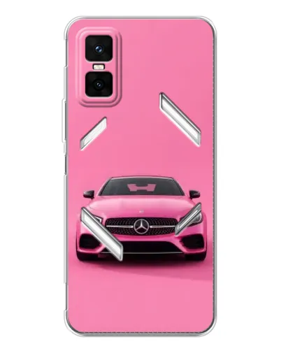 Чехол для Infinix GT 30 Pro с картинкой «Розовый Mercedes AMG» Чехол для Infinix GT 30 Pro с картинкой «Розовый Mercedes AMG»