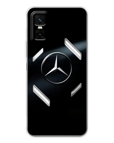 Чехол для Infinix GT 30 Pro с картинкой «Mercedes на металле» Чехол для Infinix GT 30 Pro с картинкой «Mercedes на металле»