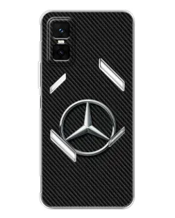 Чехол для Infinix GT 30 Pro с картинкой «Карбоновый Mercedes стиль» Чехол для Infinix GT 30 Pro с картинкой «Карбоновый Mercedes стиль»