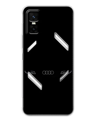 Чехол для Infinix GT 30 Pro с картинкой «Audi — световой подпись»