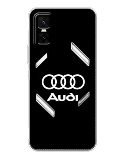 Чехол для Infinix GT 30 Pro с картинкой «Классическое лого Audi»