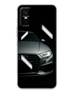 Чехол для Infinix GT 30 Pro с картинкой «Audi — детализация кузова»
