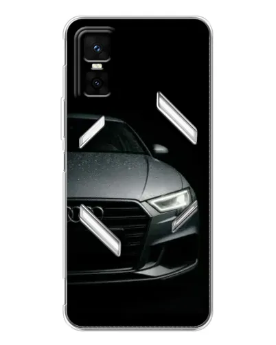 Чехол для Infinix GT 30 Pro с картинкой «Audi — детализация кузова»