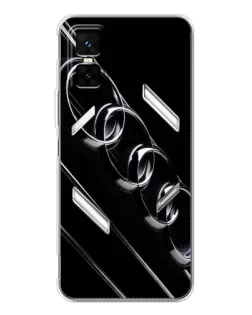Чехол для Infinix GT 30 Pro с картинкой «Audi — абстрактные кольца»