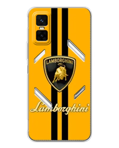 Чехол для Infinix GT 30 Pro с картинкой «Lamborghini Stripe желтый» Чехол для Infinix GT 30 Pro с картинкой «Lamborghini Stripe желтый»