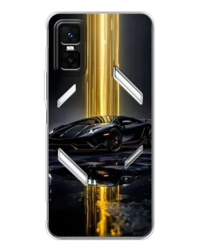 Чехол для Infinix GT 30 Pro с картинкой «Ночной Lamborghini драйв» Чехол для Infinix GT 30 Pro с картинкой «Ночной Lamborghini драйв»