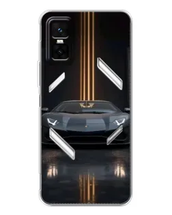 Чехол для Infinix GT 30 Pro с картинкой «Lamborghini золотые линии» Чехол для Infinix GT 30 Pro с картинкой «Lamborghini золотые линии»
