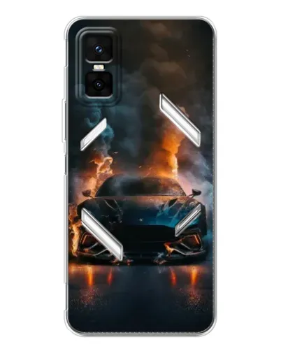 Чехол для Infinix GT 30 Pro с картинкой «Lamborghini дымная эстетика» Чехол для Infinix GT 30 Pro с картинкой «Lamborghini дымная эстетика»
