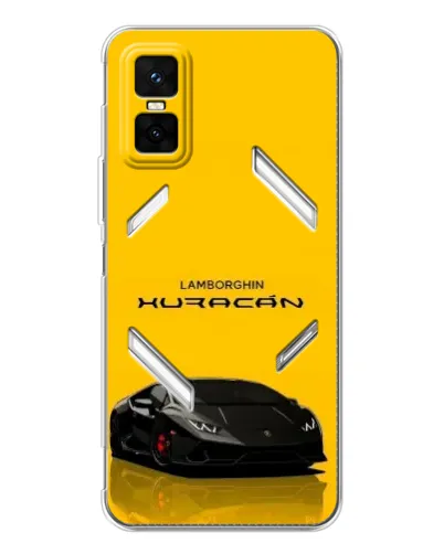 Чехол для Infinix GT 30 Pro с картинкой «Lamborghini Huracan черный» Чехол для Infinix GT 30 Pro с картинкой «Lamborghini Huracan черный»