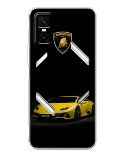 Чехол для Infinix GT 30 Pro с картинкой «Lamborghini желтый акцент» Чехол для Infinix GT 30 Pro с картинкой «Lamborghini желтый акцент»
